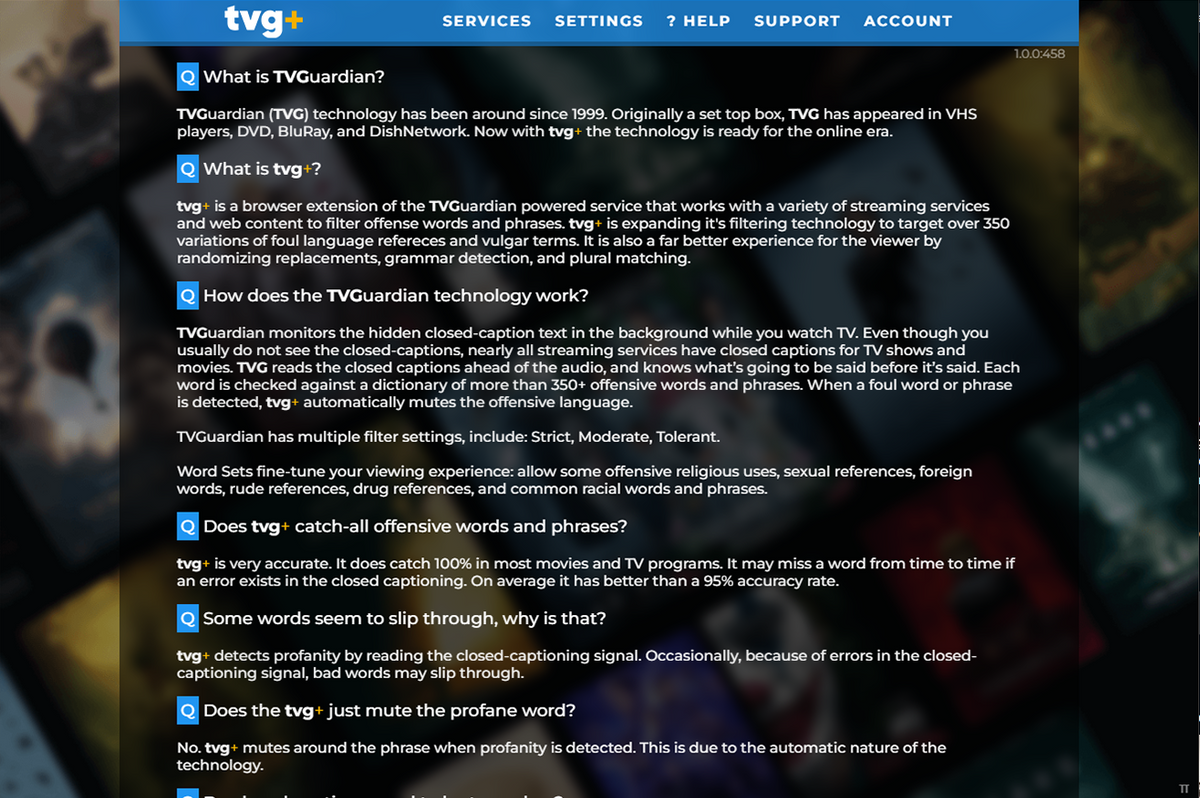 Tvg Scan tvg+ – TVGuardian